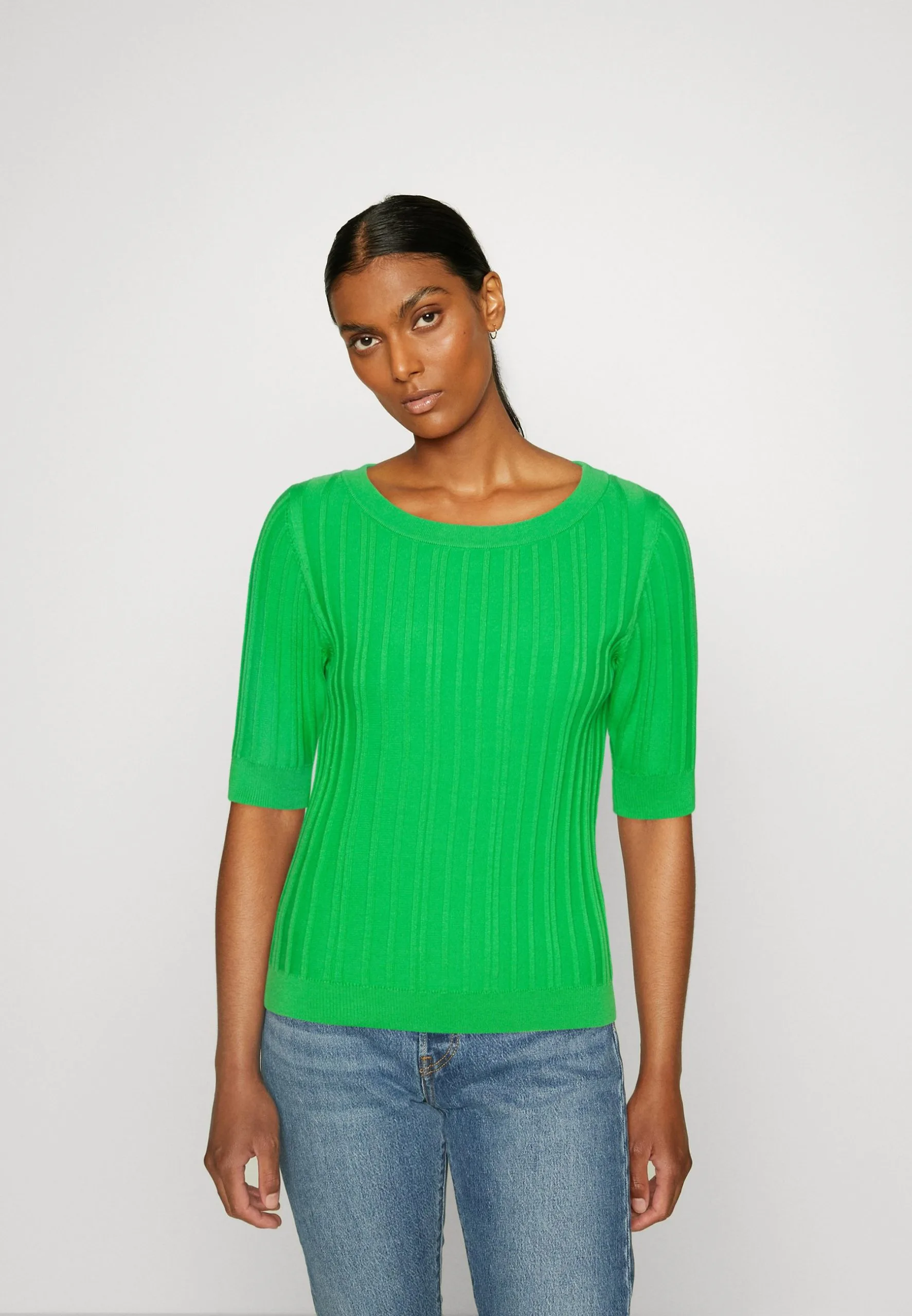 ESPRIT Fitte - T-Shirts Med Print - Green 3 ESPRIT Fitte - T-Shirts Med Print - Green