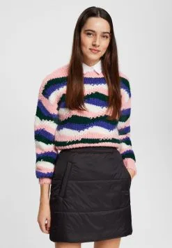 Edc By Esprit Stripe - Strikkegenser - Ink