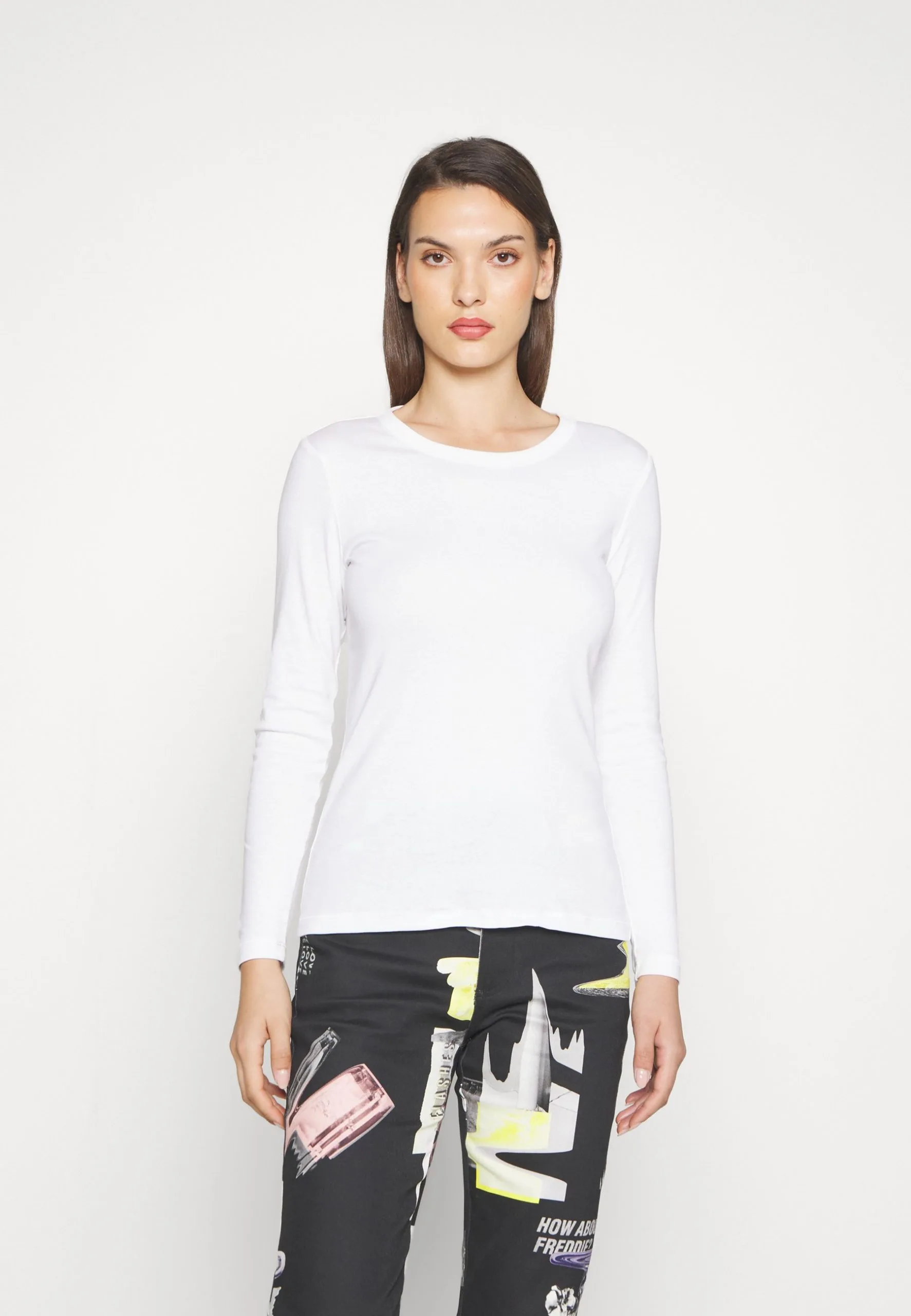 ESPRIT Roundneck - Topper Langermet - White 5 ESPRIT Roundneck - Topper Langermet - White - Bilde 3