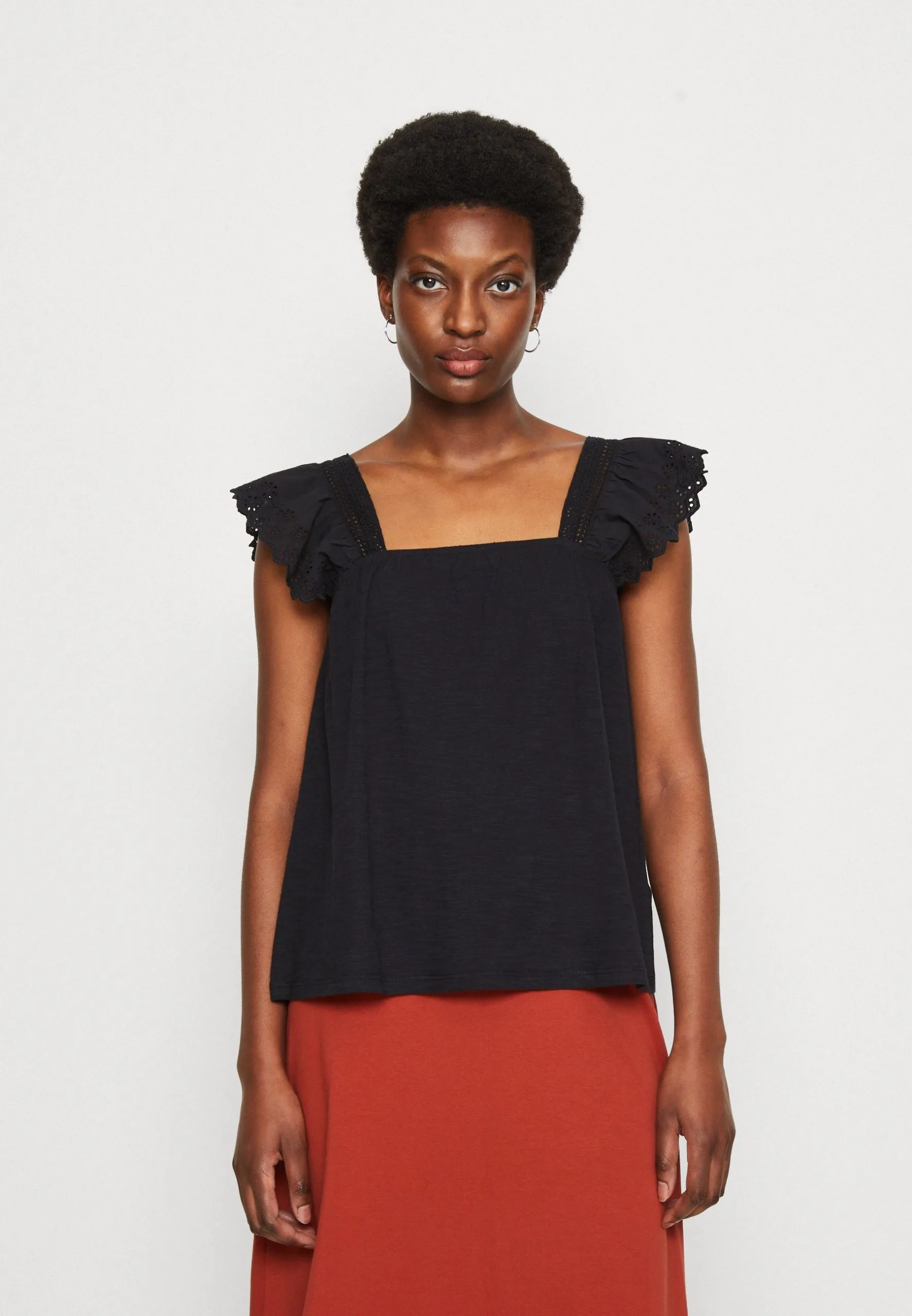 Edc By Esprit Ang - T-Shirts Med Print - Black 3 Edc By Esprit Ang - T-Shirts Med Print - Black