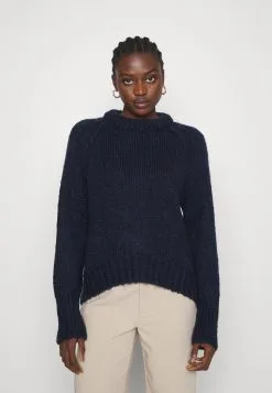 ESPRIT Chunky- Strikkegenser - Navy