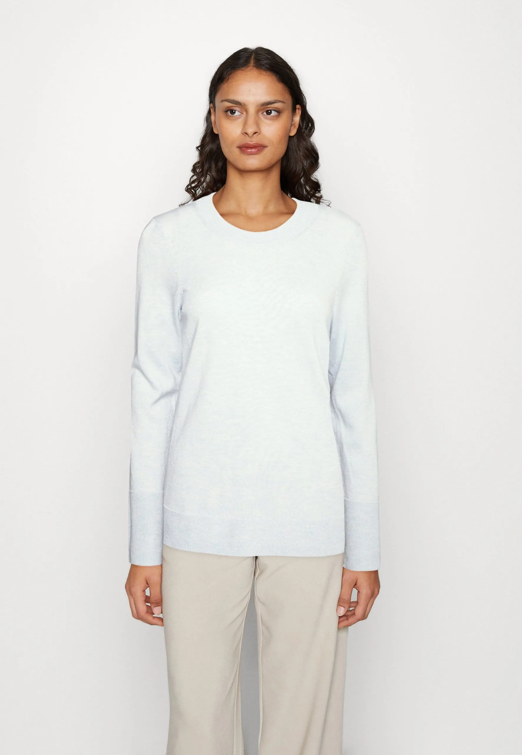 ESPRIT Roundneck- Strikkegenser - Light Blue 3 ESPRIT Roundneck- Strikkegenser - Light Blue