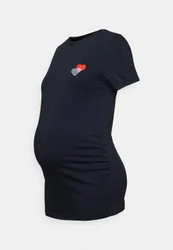 T-Shirt Short Sleeve - T-Shirts Med Print - Night Sky Blue