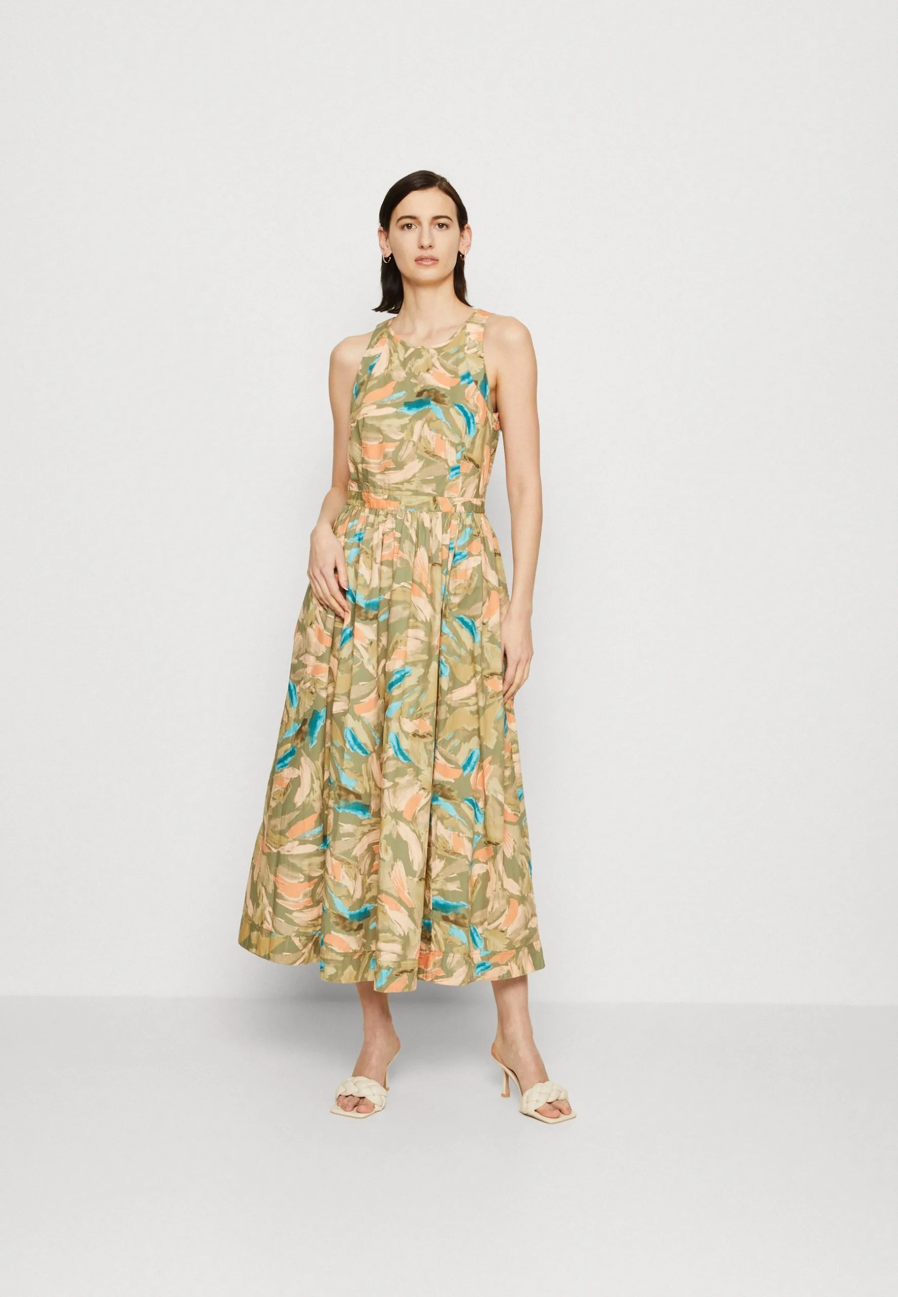 ESPRIT Dress - Kjole - Light Khaki 3 ESPRIT Dress - Kjole - Light Khaki