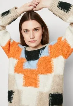 ESPRIT Intarsia Sweater - Strikkegenser - Light Taupe 11 ESPRIT Intarsia Sweater - Strikkegenser - Light Taupe -ESPRIT Butikk a56c21e647774780abf7132dde73e47e