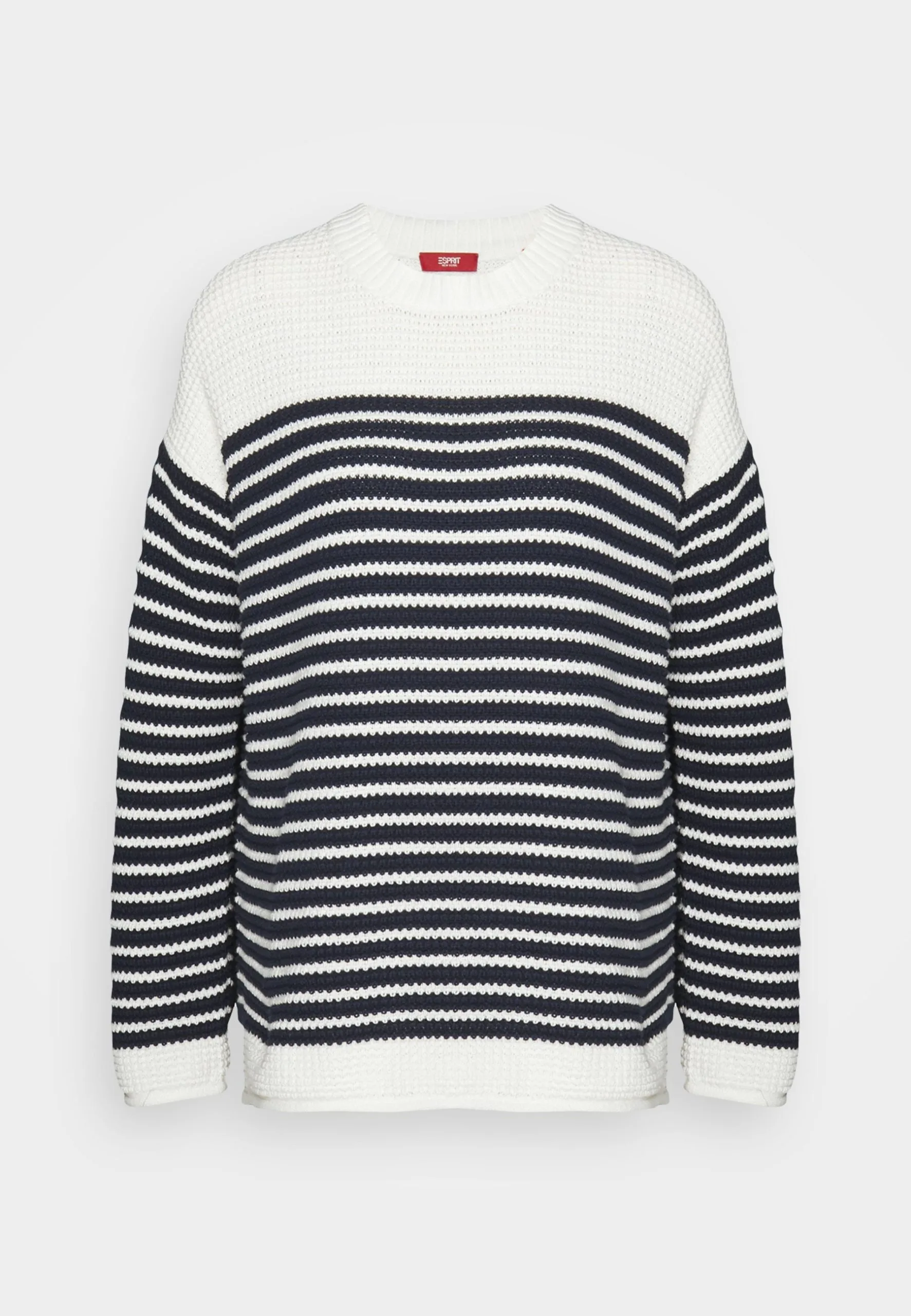 ESPRIT Sus Stich - Strikkegenser - Off-White/Blue 8 ESPRIT Sus Stich - Strikkegenser - Off-White/Blue - Bilde 6