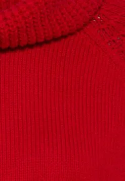 Edc By Esprit Neck Sweater - Strikkegenser - Dark Red -ESPRIT Butikk aad0c36dfcdf4787bf244fc2ec0e8396