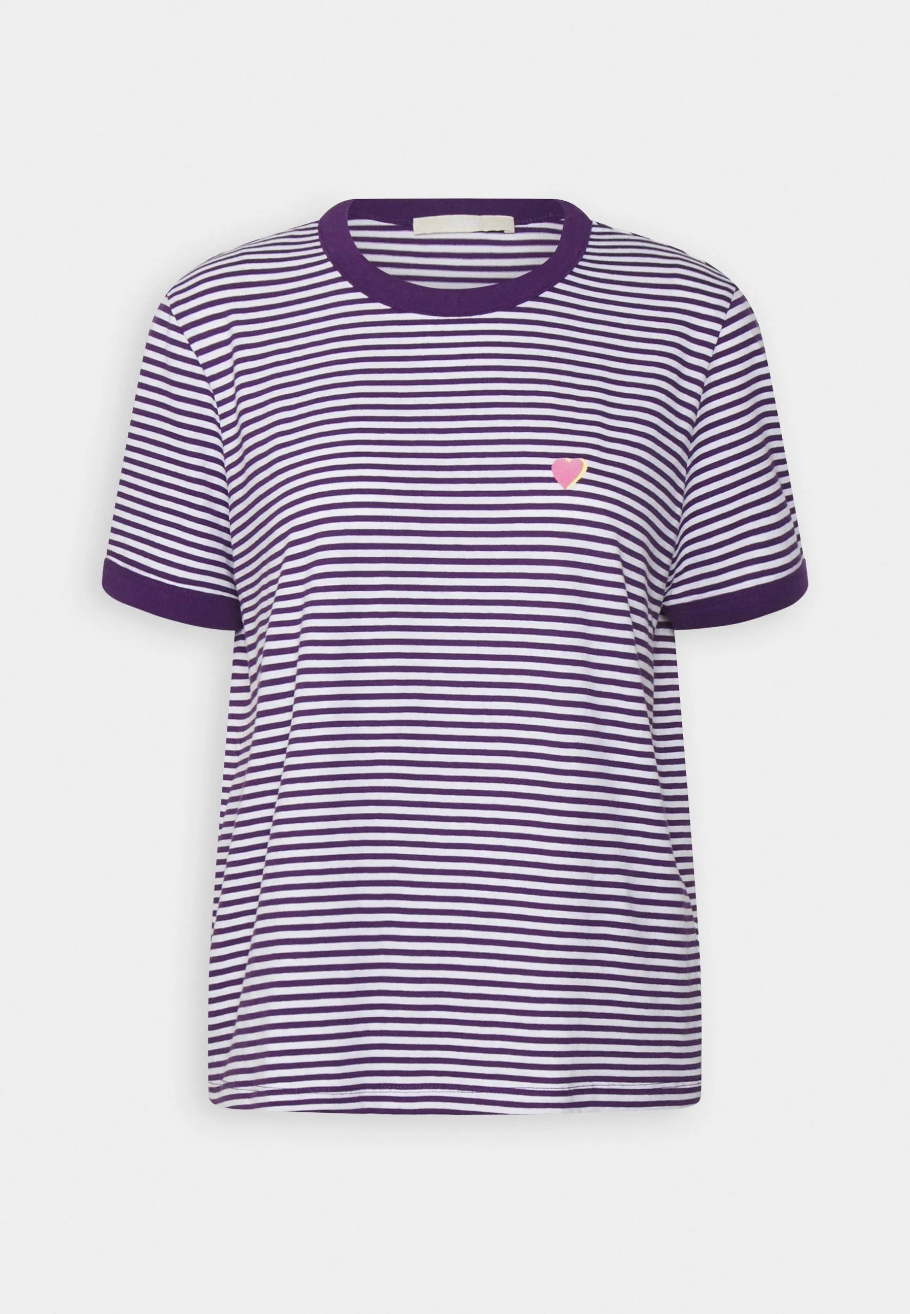 Edc By Esprit Tee - T-Shirts Med Print - Dark Purple 6 Edc By Esprit Tee - T-Shirts Med Print - Dark Purple - Bilde 4