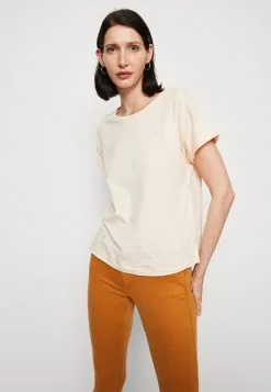 ESPRIT Shimmer Tee - T-Shirts - Peach -ESPRIT Butikk b5961f4e857a4b9eb1c84ec7bea67a2c