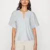 ESPRIT Blouse - T-Shirts Med Print - Light Blue Lavender