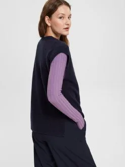 ESPRIT Vest - Strikkegenser - Navy 11 ESPRIT Vest - Strikkegenser - Navy -ESPRIT Butikk b956b14514054d33affaf90458c2dd9c