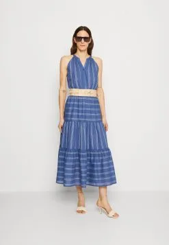 ESPRIT Stripe Dress - Skjortekjole - Ink 9 ESPRIT Stripe Dress - Skjortekjole - Ink -ESPRIT Butikk b9ee8595c8c64de59b02f0f90652941c