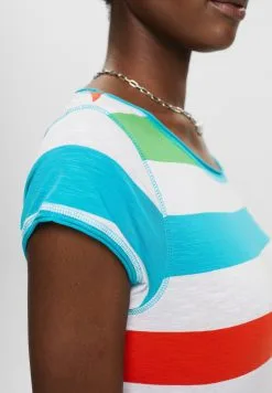 ESPRIT Striped Core Slub - T-Shirts Med Print - White 13 ESPRIT Striped Core Slub - T-Shirts Med Print - White -ESPRIT Butikk ba46bc9e962342d1a937bbcf72df3c74