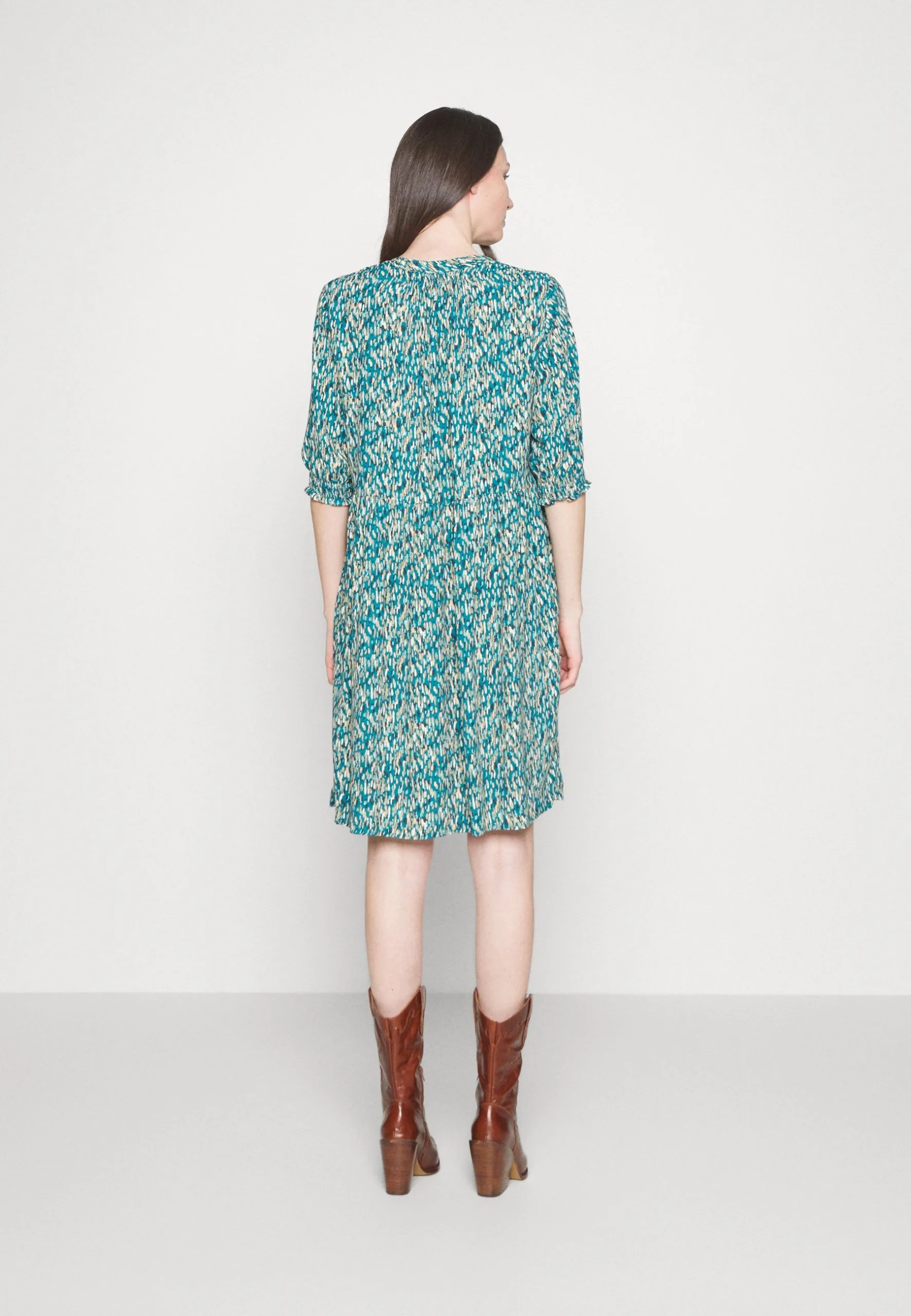 ESPRIT Dress - Kjole - Turquoise 7 ESPRIT Dress - Kjole - Turquoise - Bilde 5