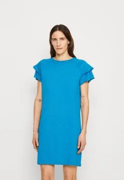 Edc By Esprit Volant - Jerseykjole - Dark Turquoise