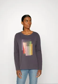 ESPRIT Lslv Core T Aw - Topper Langermet - Anthracite