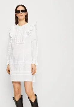 ESPRIT Embro Stripe - Skjortekjole - White 11 ESPRIT Embro Stripe - Skjortekjole - White -ESPRIT Butikk c0b71d7bfd0f4e55bf030ee1415d9652