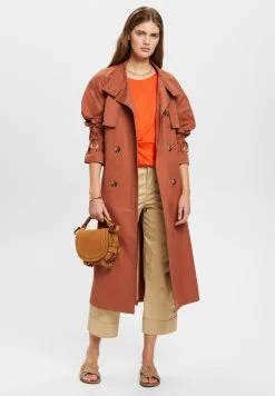 ESPRIT Twisted Hem - T-Shirts Med Print - Orange Red -ESPRIT Butikk c1d667fdada54857b370c46ef14ada8e