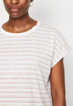 Edc By Esprit Crop Inside - T-Shirts Med Print - Terracotta -ESPRIT Butikk c679cbedbc894cb1b00b2539798ad478