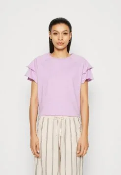Edc By Esprit Volant - T-Shirts Med Print - Violet