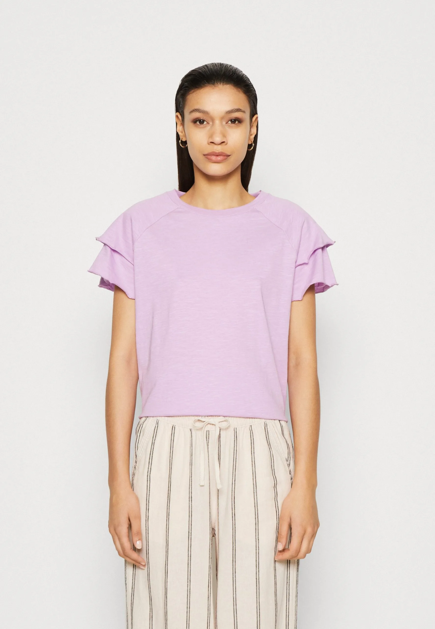 Edc By Esprit Volant - T-Shirts Med Print - Violet 3 Edc By Esprit Volant - T-Shirts Med Print - Violet