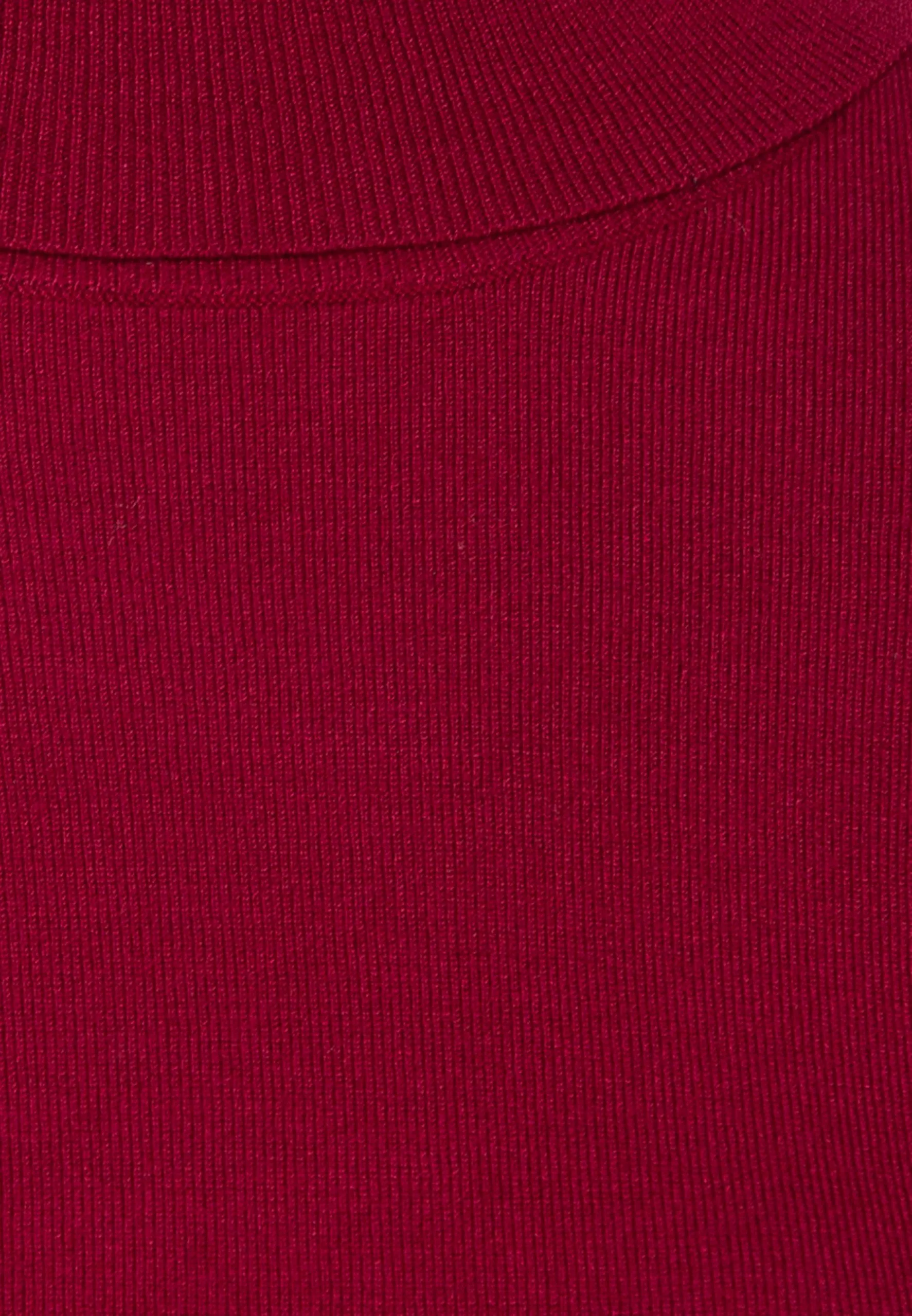 ESPRIT Rollneck- Topper Langermet - Cherry Red 5 ESPRIT Rollneck- Topper Langermet - Cherry Red - Bilde 3