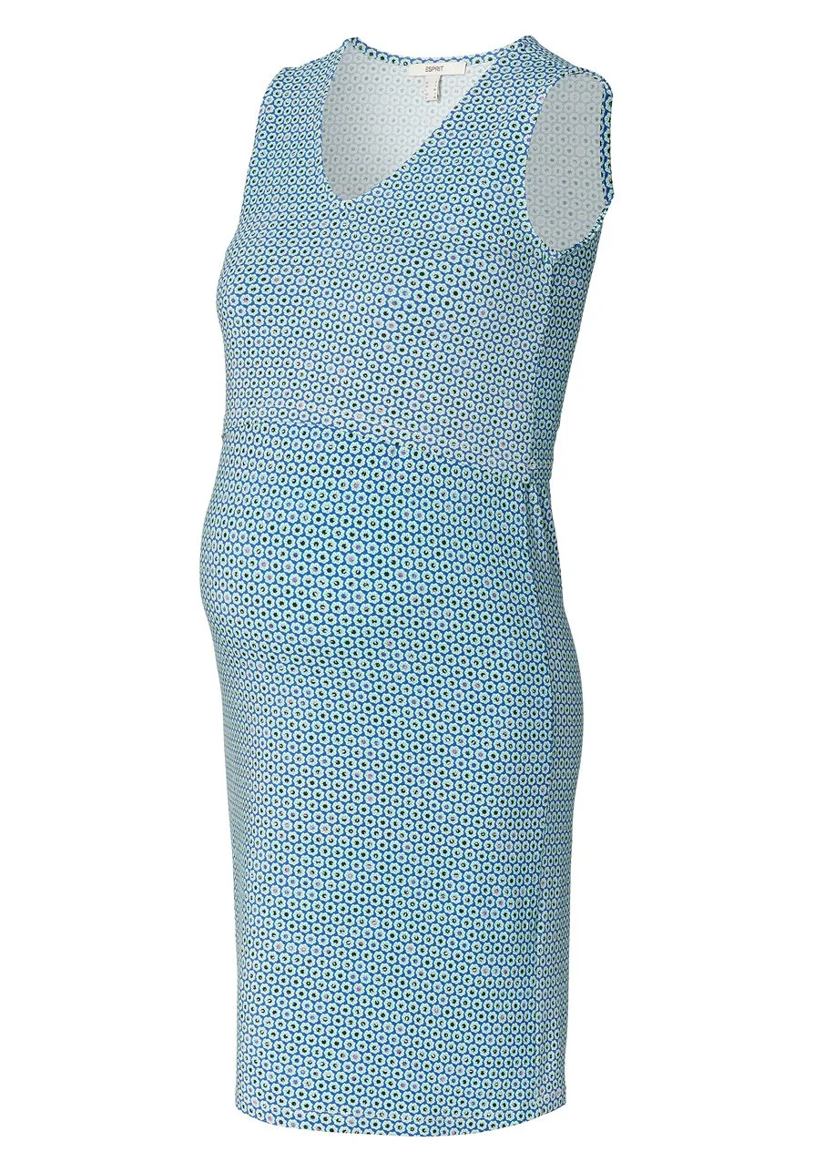 Nursing Sleeveless - Jerseykjole - Pastel Blue 7 Nursing Sleeveless - Jerseykjole - Pastel Blue - Bilde 5
