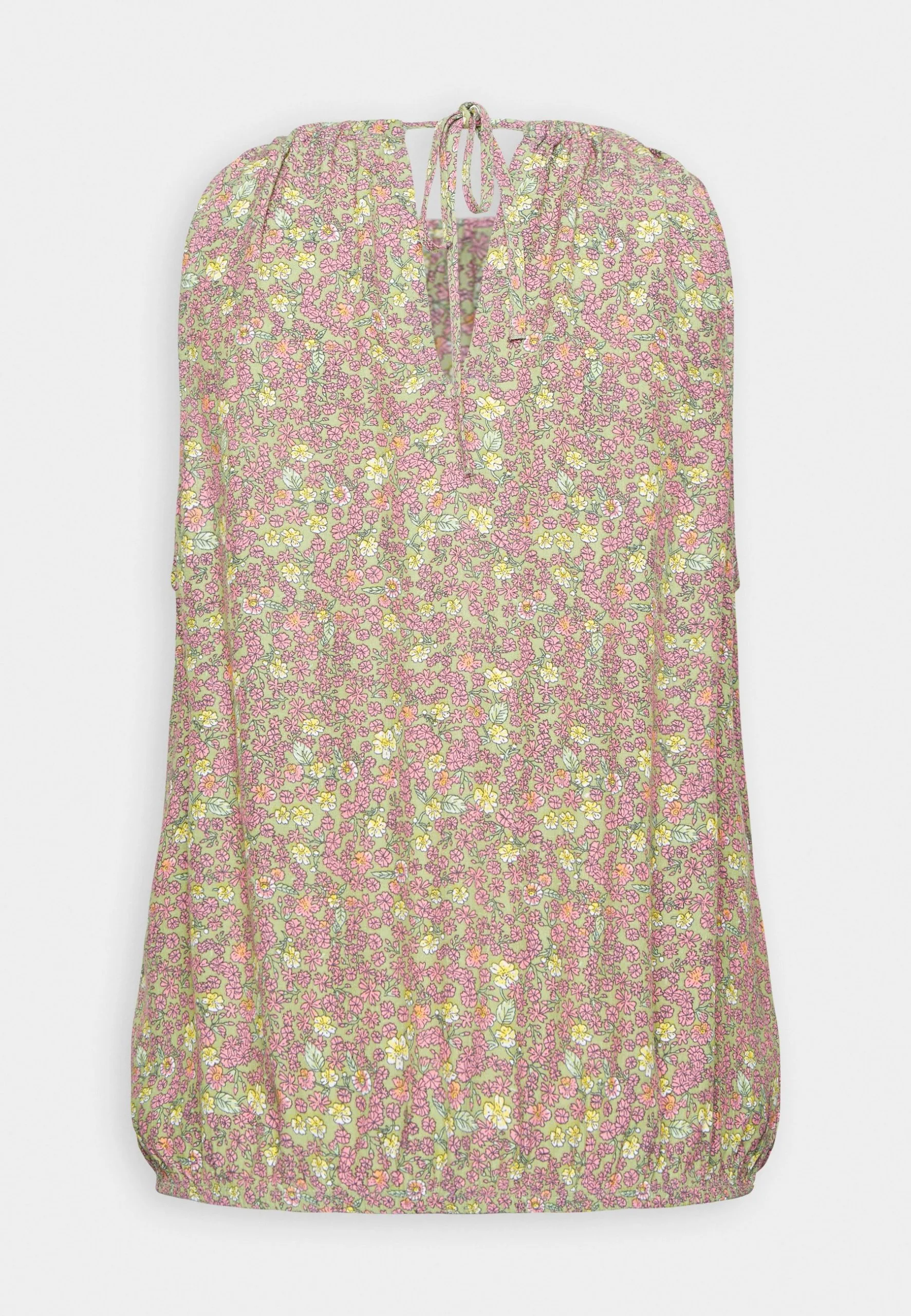 Edc By Esprit Bubble- Bluse - Citrus Green 8 Edc By Esprit Bubble- Bluse - Citrus Green - Bilde 6