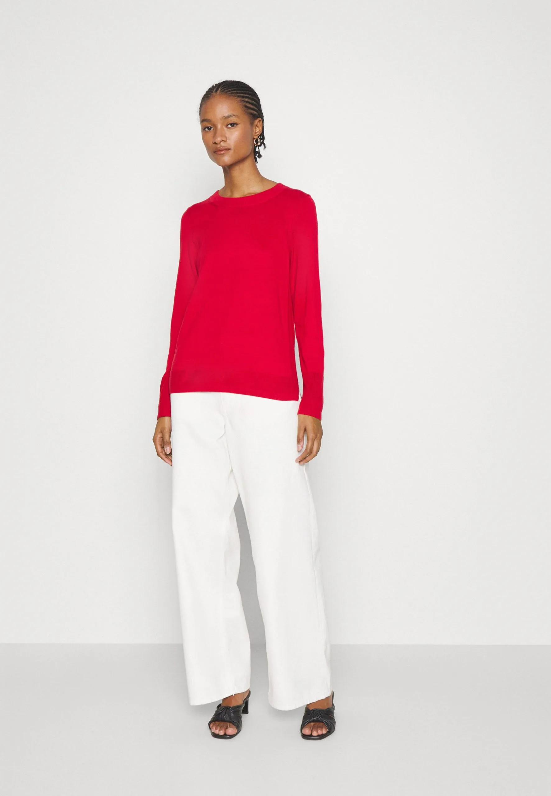 ESPRIT Roundneck- Strikkegenser - Dark Red 7 ESPRIT Roundneck- Strikkegenser - Dark Red - Bilde 5