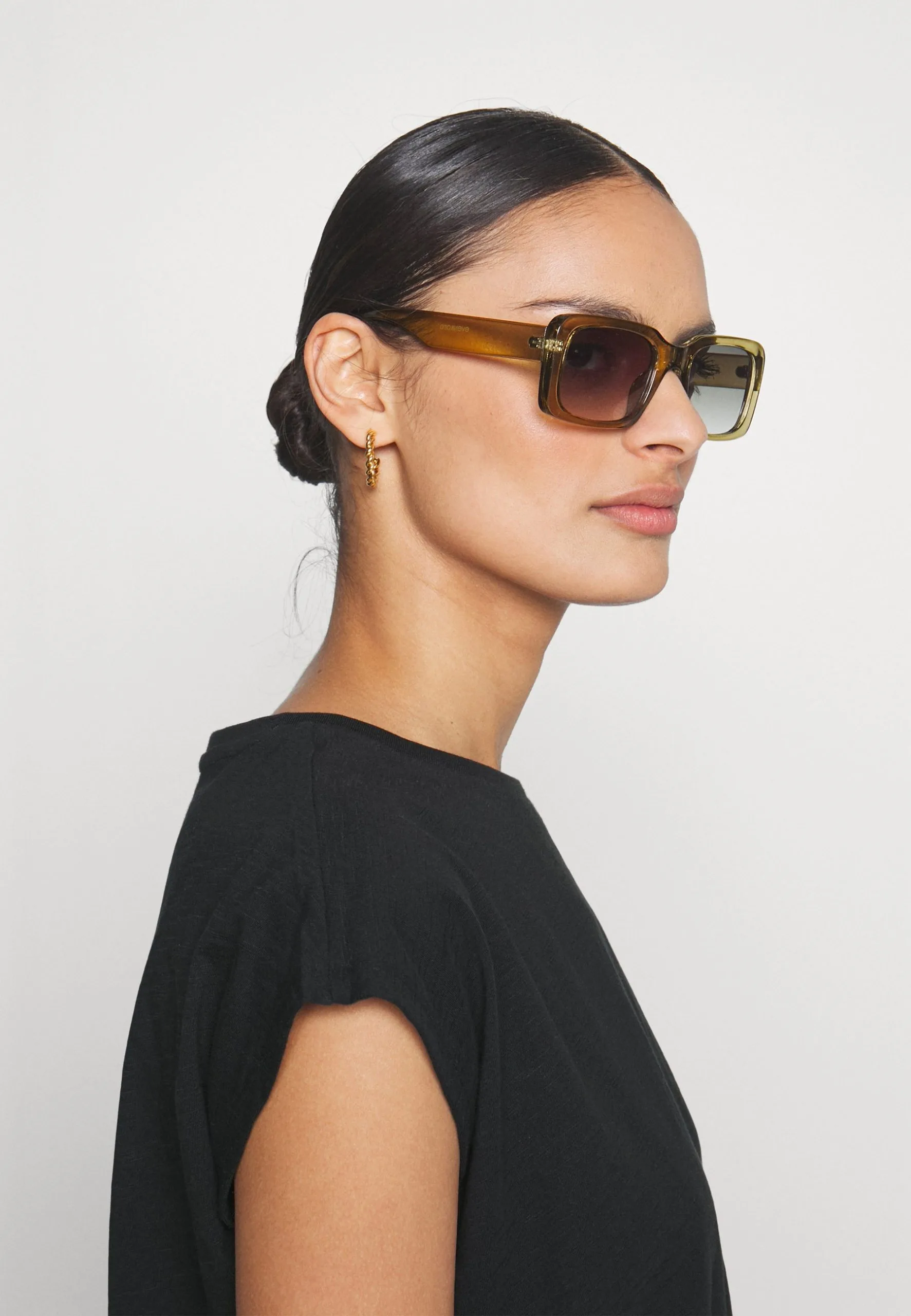 Edc By Esprit Bubble Hem - T-Shirts Med Print - Black 6 Edc By Esprit Bubble Hem - T-Shirts Med Print - Black - Bilde 4