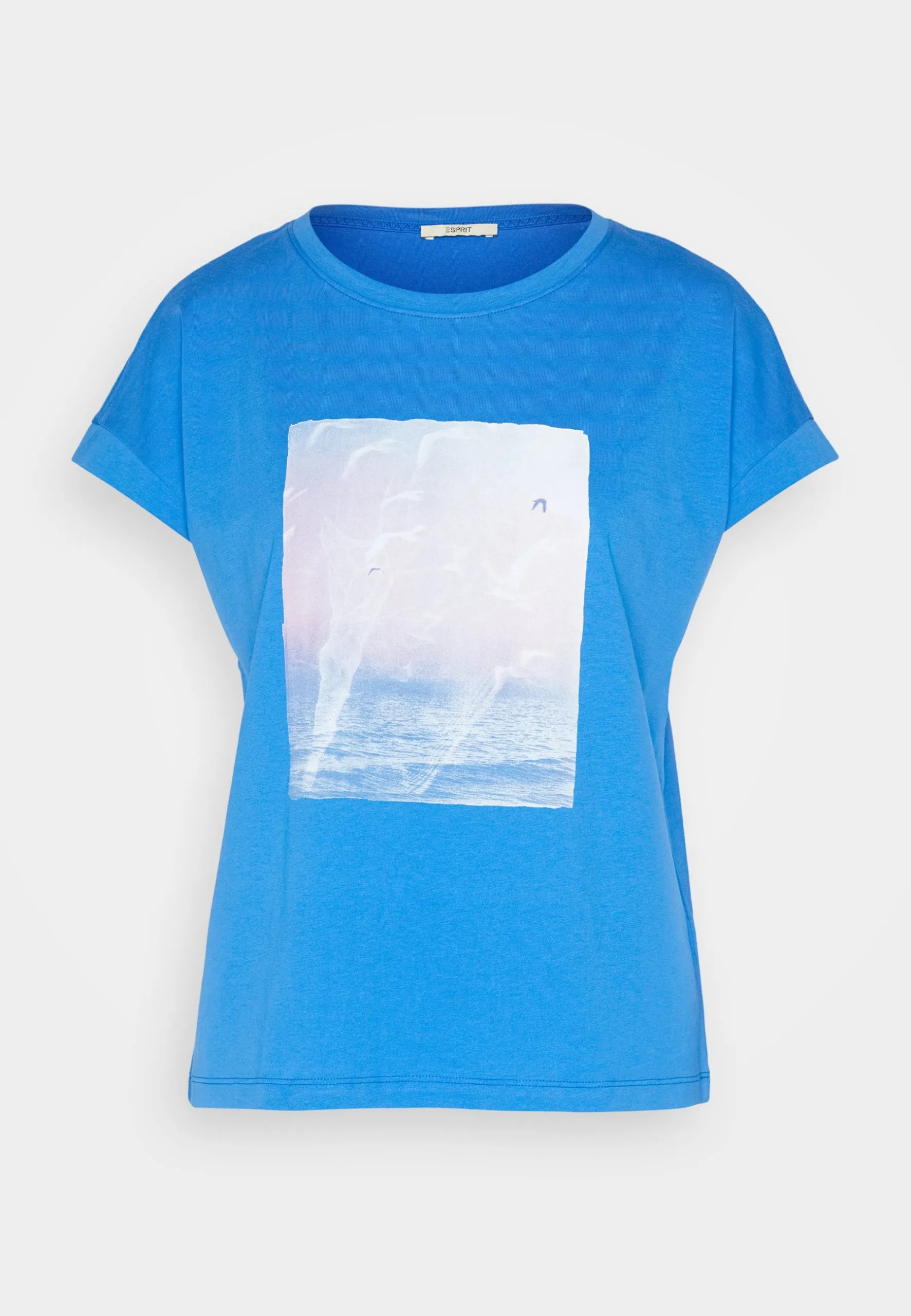 ESPRIT Core Tee - T-Shirts Med Print - Bright Blue 7 ESPRIT Core Tee - T-Shirts Med Print - Bright Blue - Bilde 5