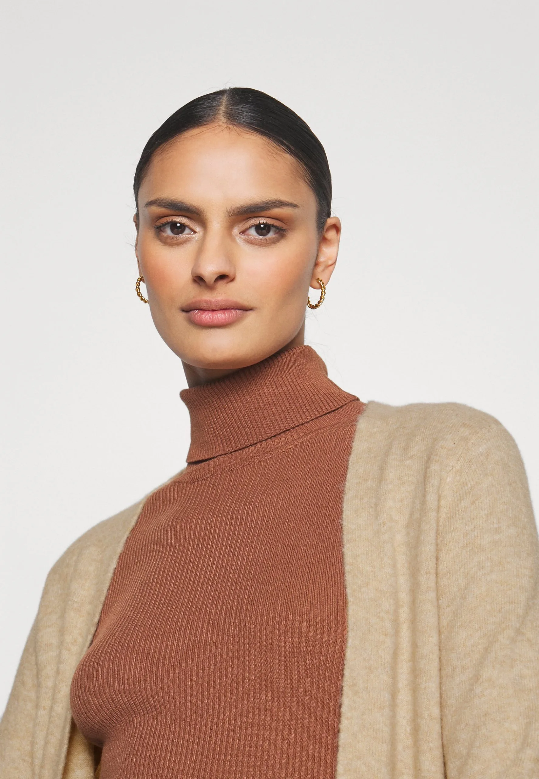 ESPRIT Mix Long Cardigan - Cardigan - Sand 7 ESPRIT Mix Long Cardigan - Cardigan - Sand - Bilde 5