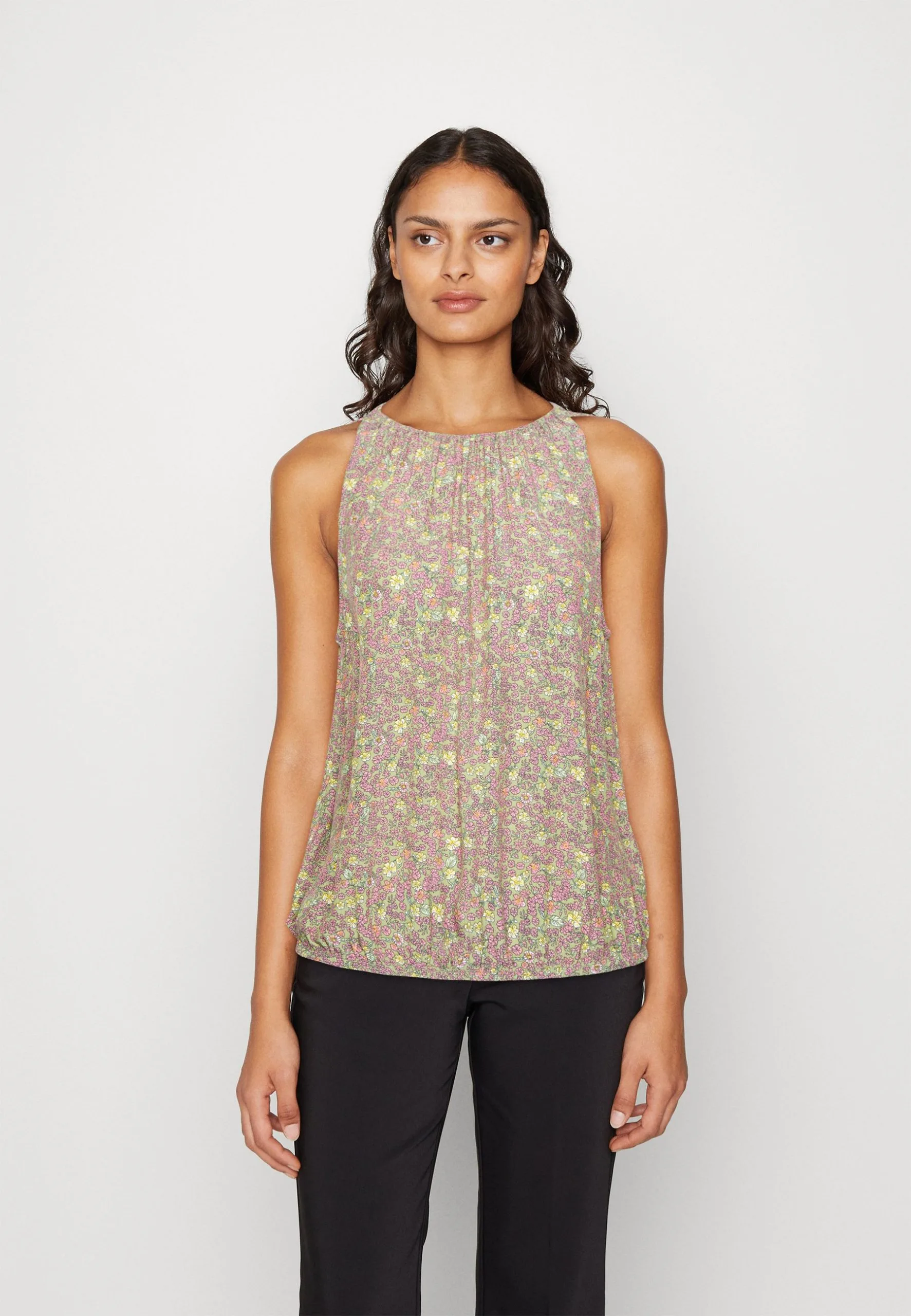 Edc By Esprit Bubble- Bluse - Citrus Green 3 Edc By Esprit Bubble- Bluse - Citrus Green