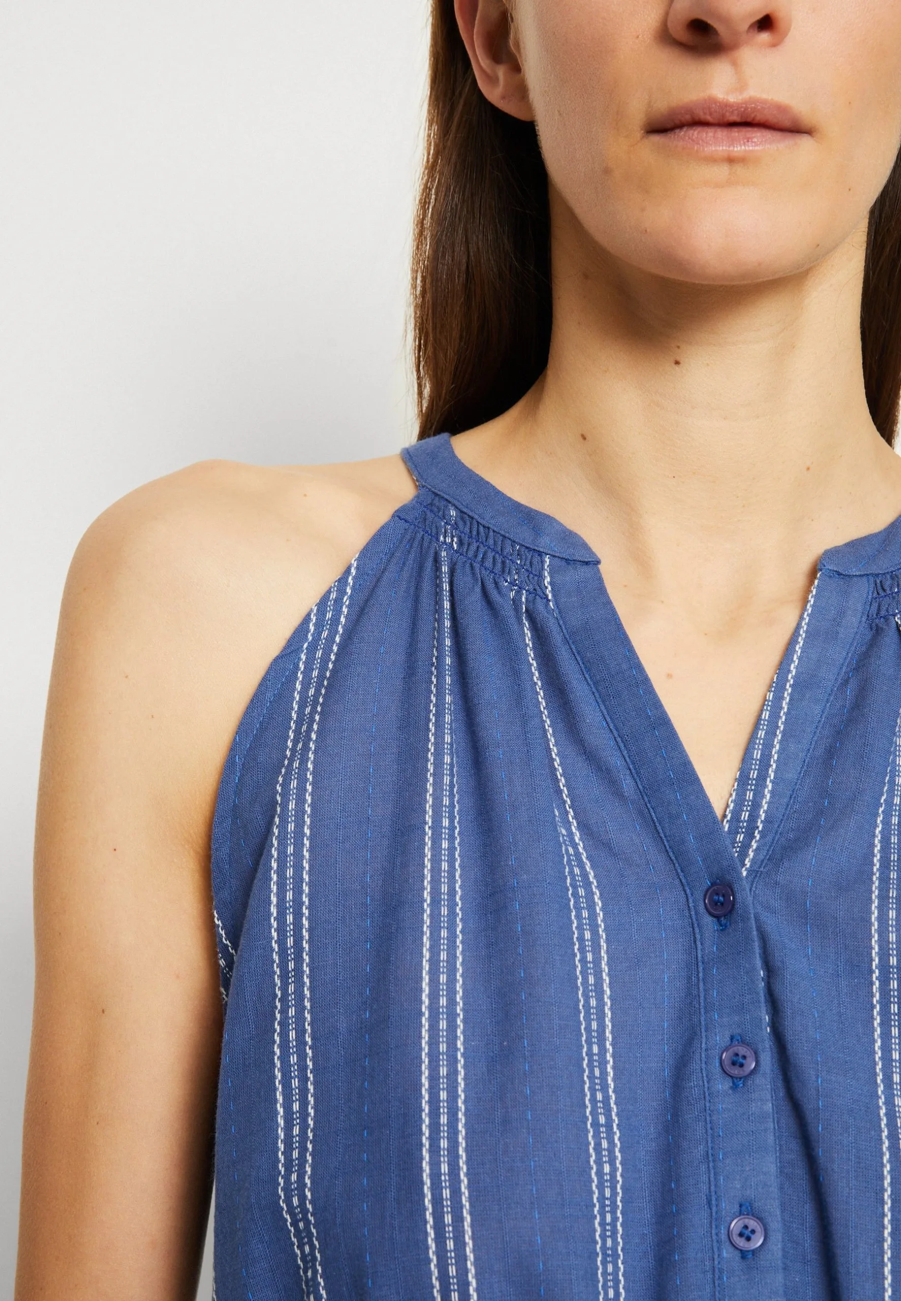 ESPRIT Stripe Dress - Skjortekjole - Ink 8 ESPRIT Stripe Dress - Skjortekjole - Ink - Bilde 6