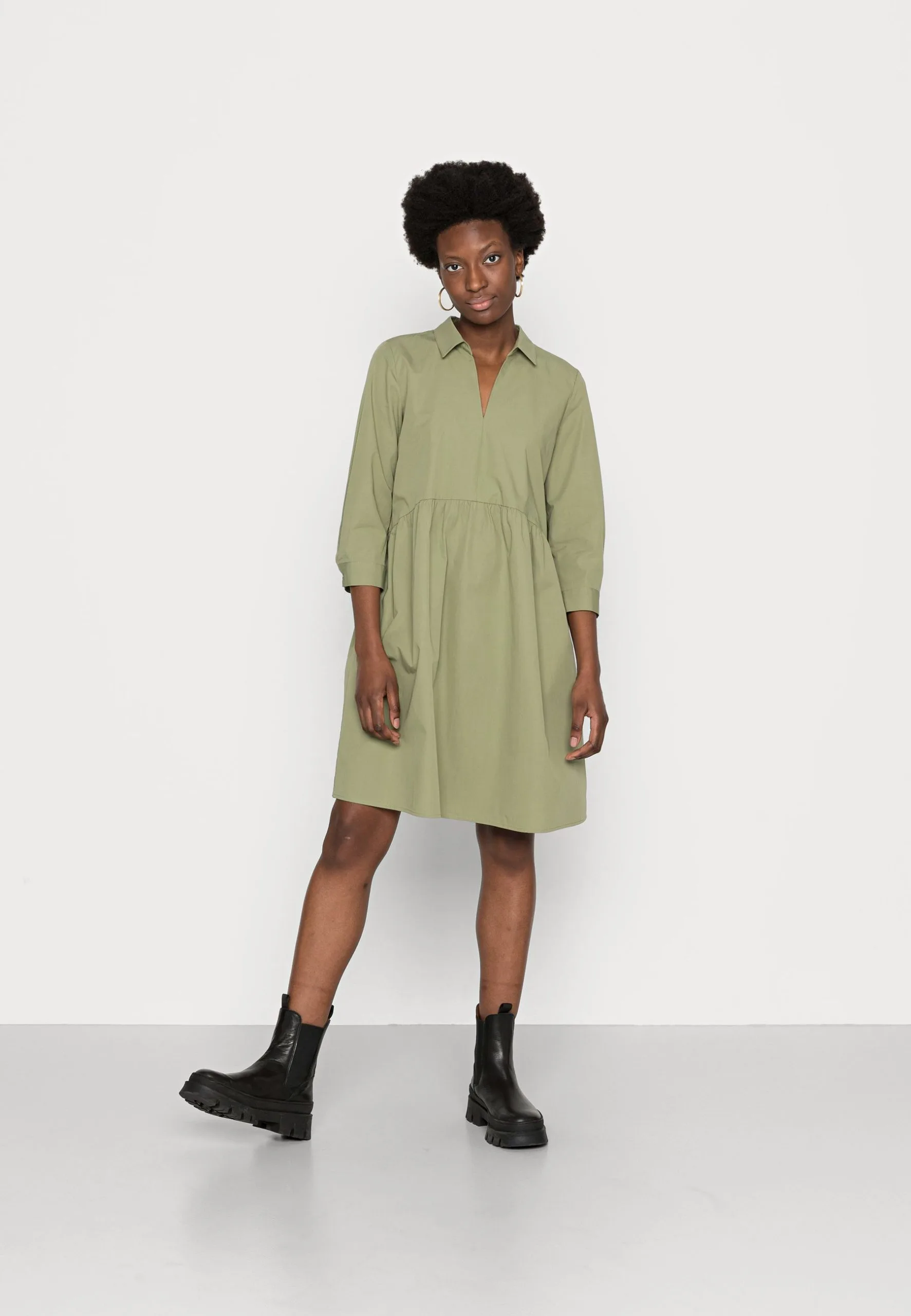 ESPRIT Dresses Light - Kjole - Light Khaki 3 ESPRIT Dresses Light - Kjole - Light Khaki