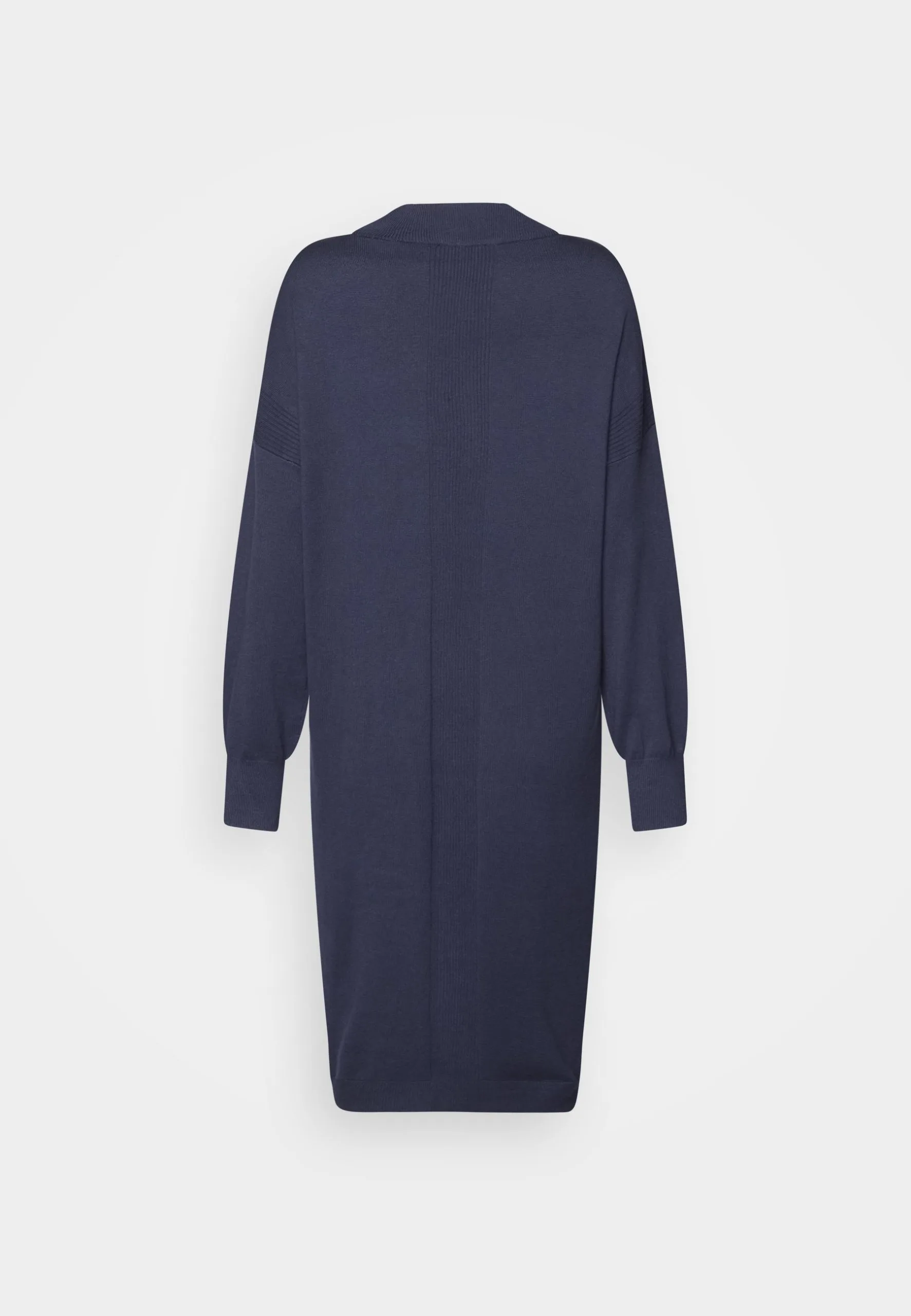 ESPRIT Mockneck Dress - Strikket Kjole - Navy 4 ESPRIT Mockneck Dress - Strikket Kjole - Navy - Bilde 2