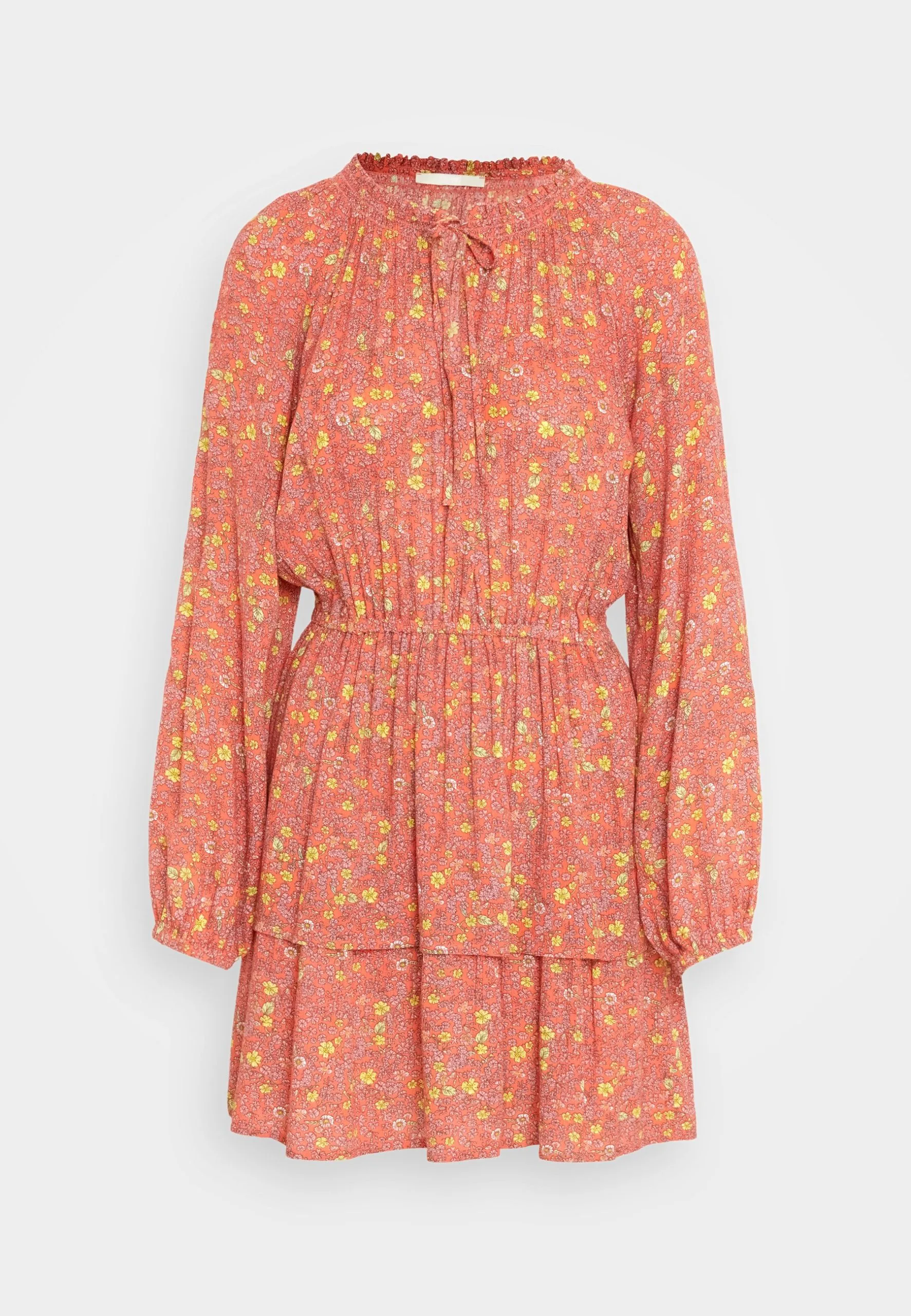 Edc By Esprit Cve Mini- Kjole - Coral Orange 7 Edc By Esprit Cve Mini- Kjole - Coral Orange - Bilde 5