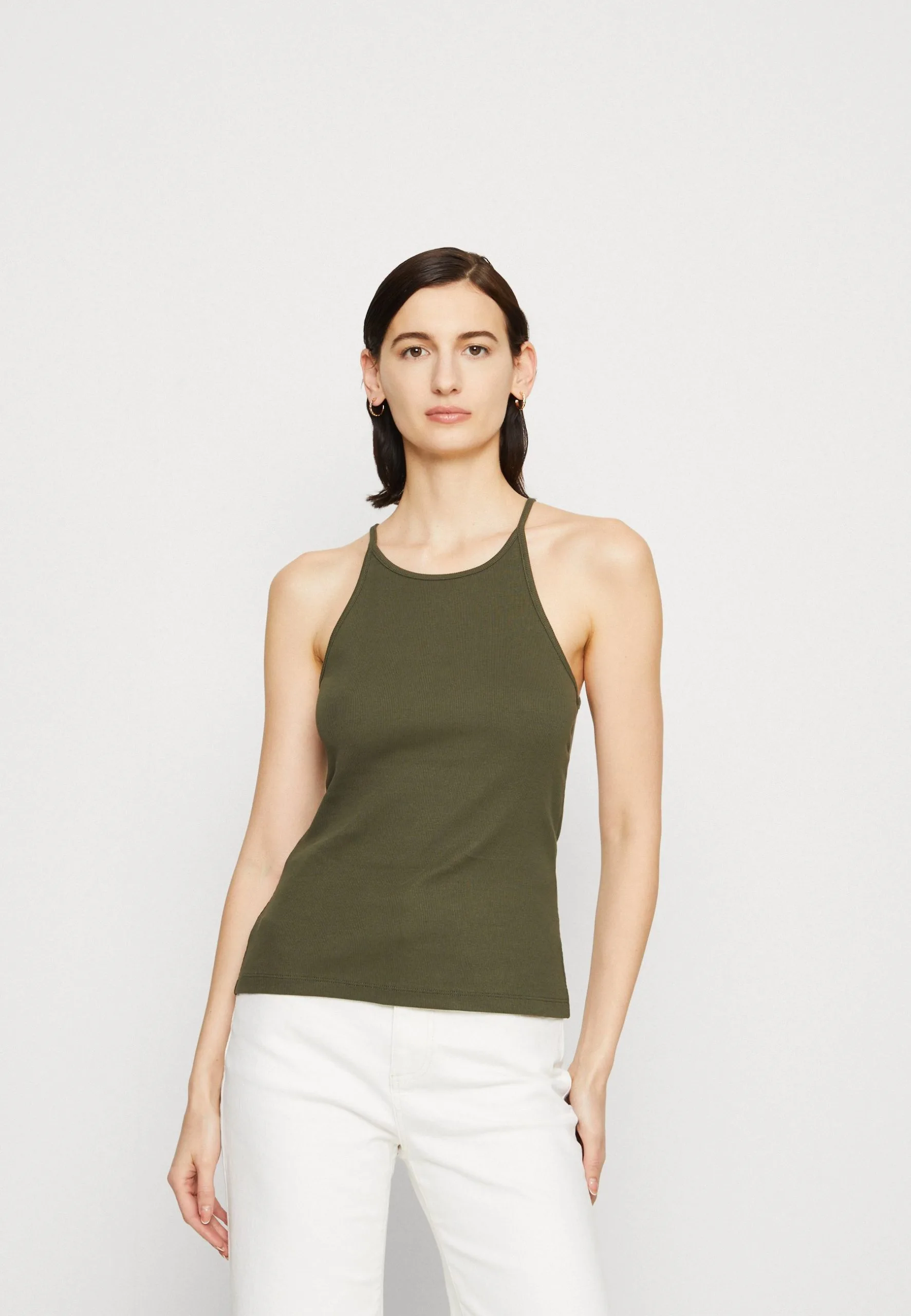 Edc By Esprit Sus - Topper - Dark Khaki 3 Edc By Esprit Sus - Topper - Dark Khaki