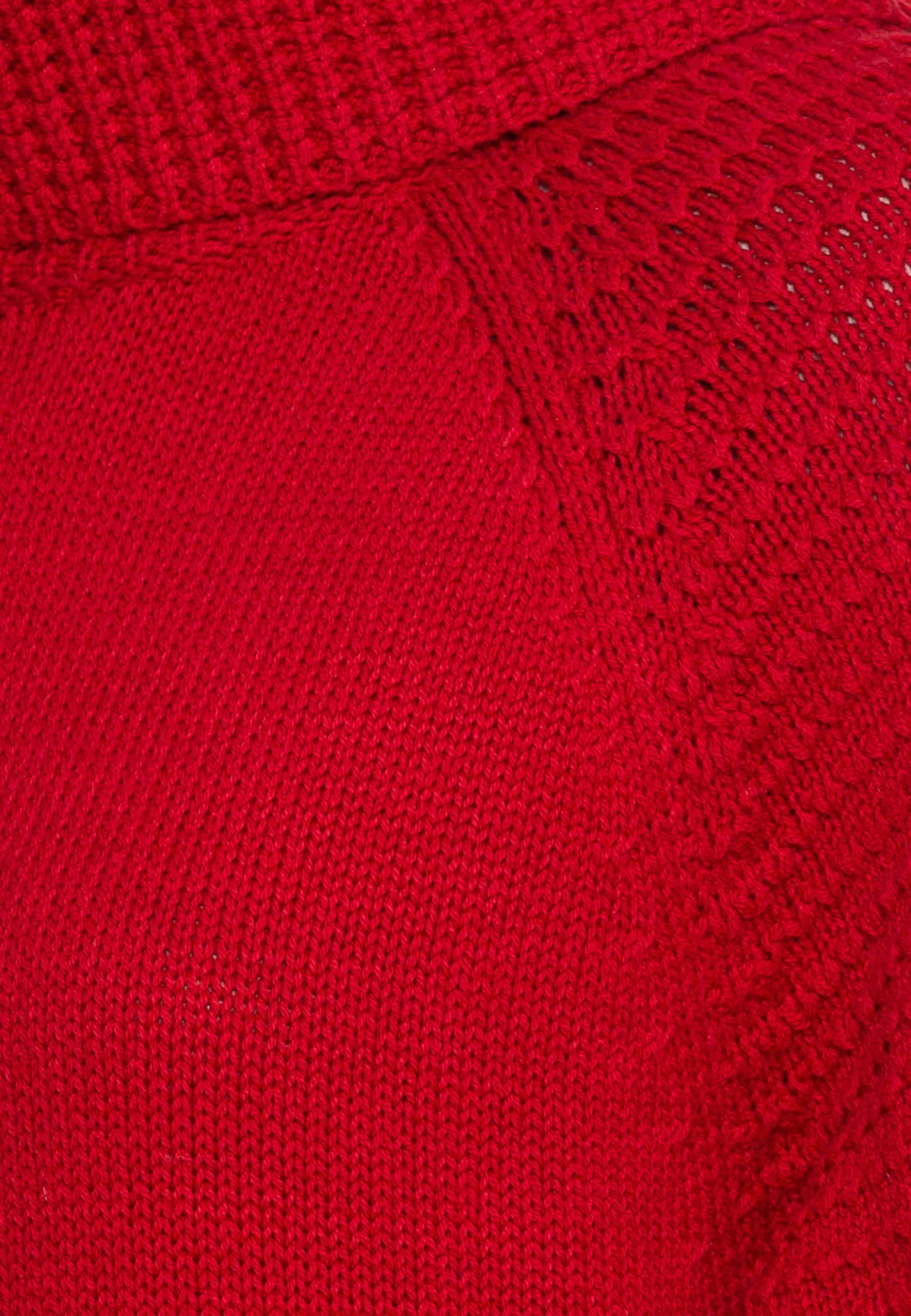 Edc By Esprit Wide Neck Dress - Strikket Kjole - Dark Red 5 Edc By Esprit Wide Neck Dress - Strikket Kjole - Dark Red - Bilde 3