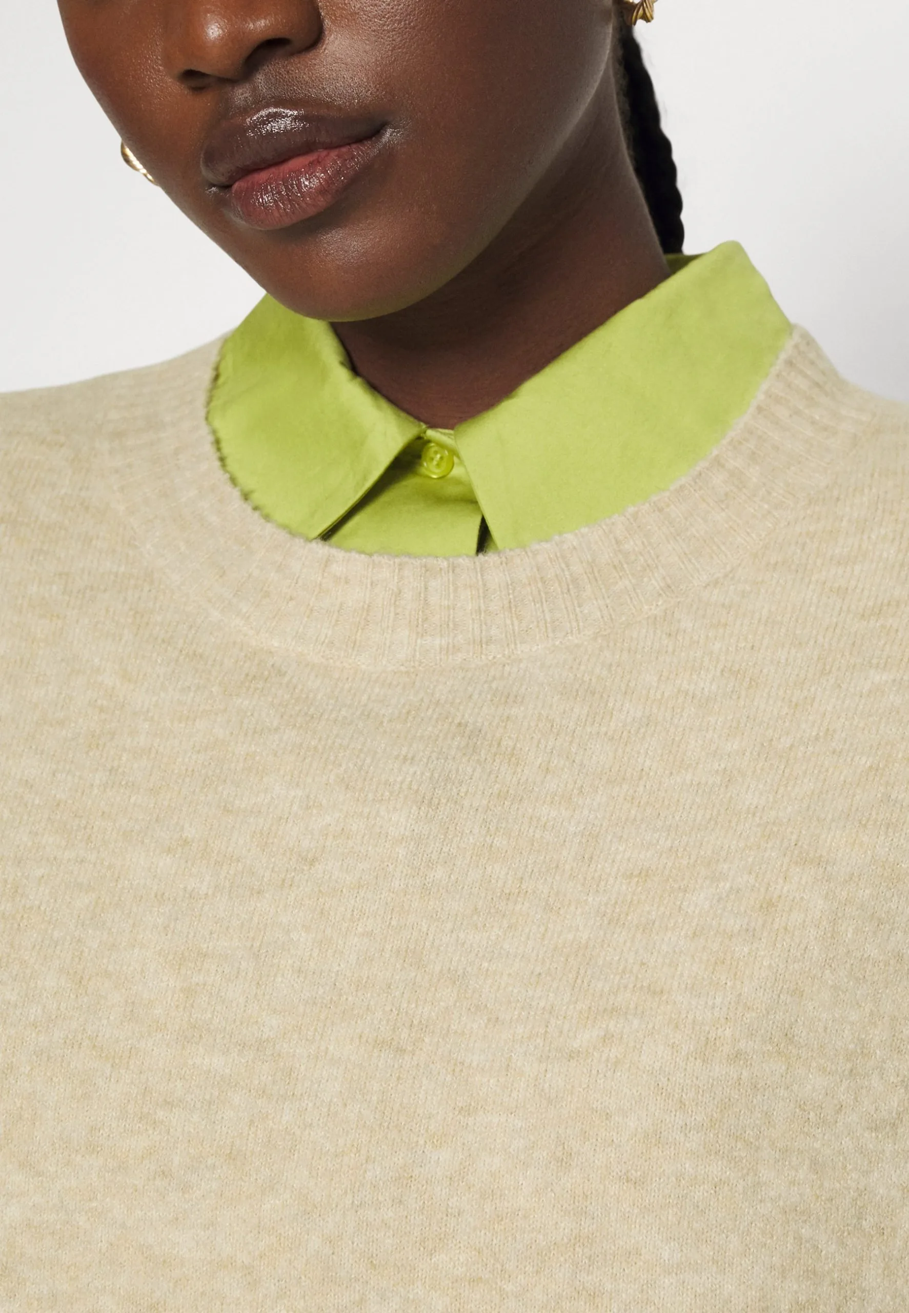 ESPRIT Vest - Strikkegenser - Sand 7 ESPRIT Vest - Strikkegenser - Sand - Bilde 5