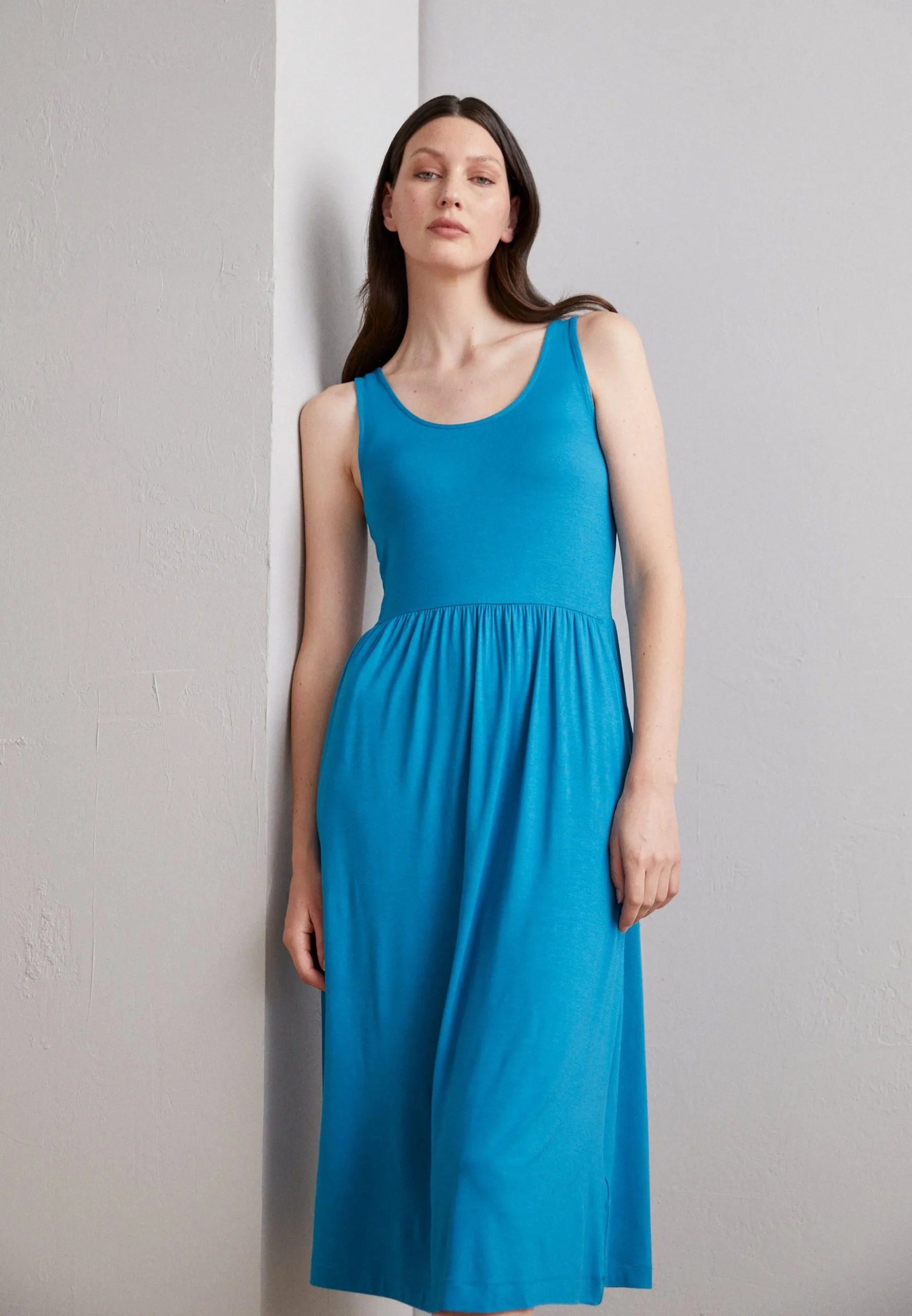 ESPRIT Cve City Dress - Jerseykjole - Dark Turquoise 5 ESPRIT Cve City Dress - Jerseykjole - Dark Turquoise - Bilde 3