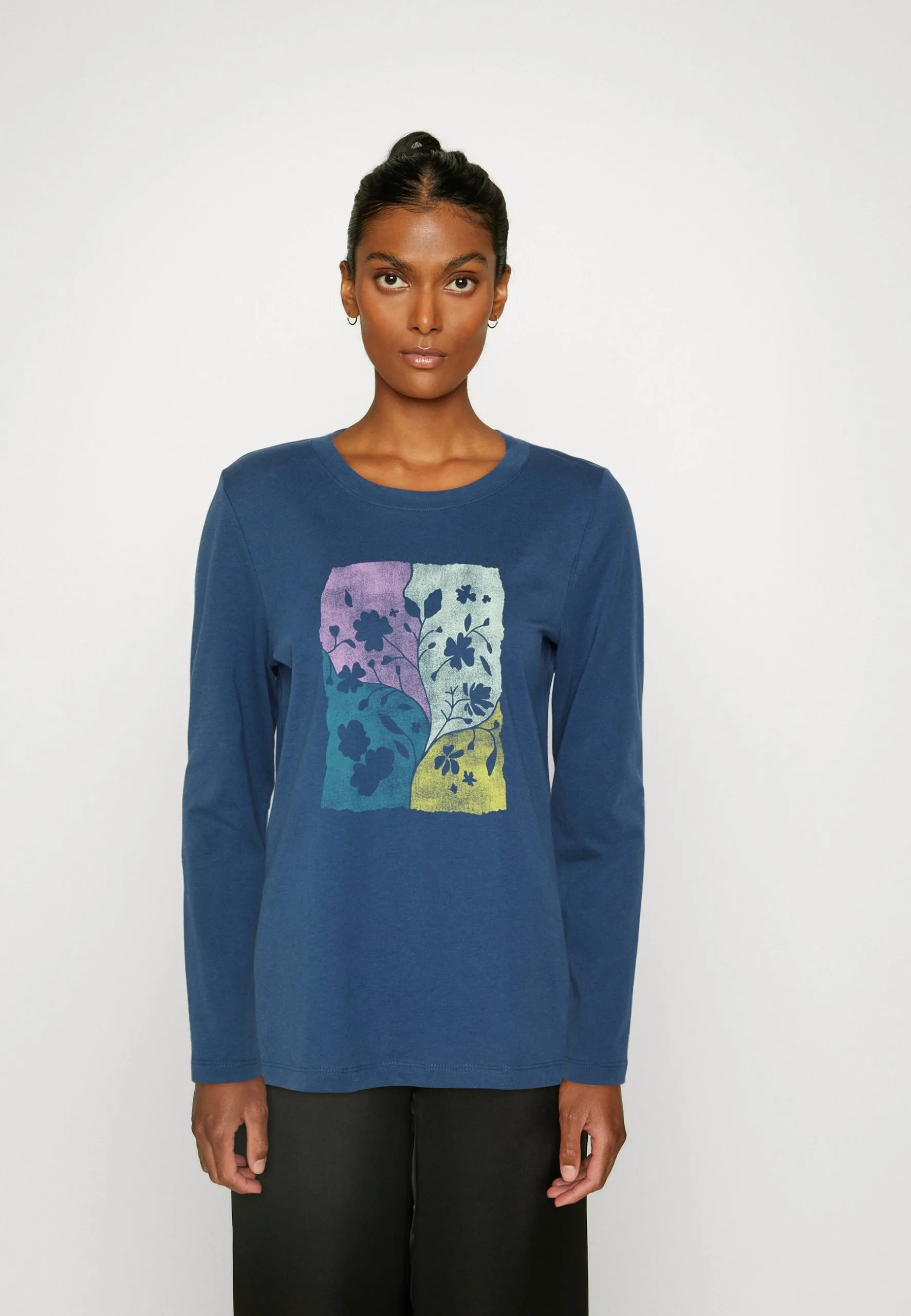 ESPRIT Single - Topper Langermet - Petrol Blue 3 ESPRIT Single - Topper Langermet - Petrol Blue