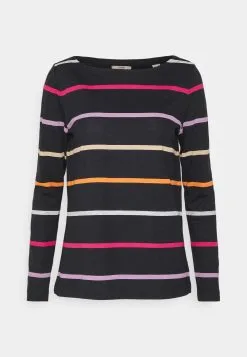 ESPRIT Slub - Topper Langermet - Black