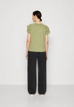 Edc By Esprit Volant - T-Shirts Med Print - Light Khaki -ESPRIT Butikk ec903c0b26fd48cc9da75800fa378e48