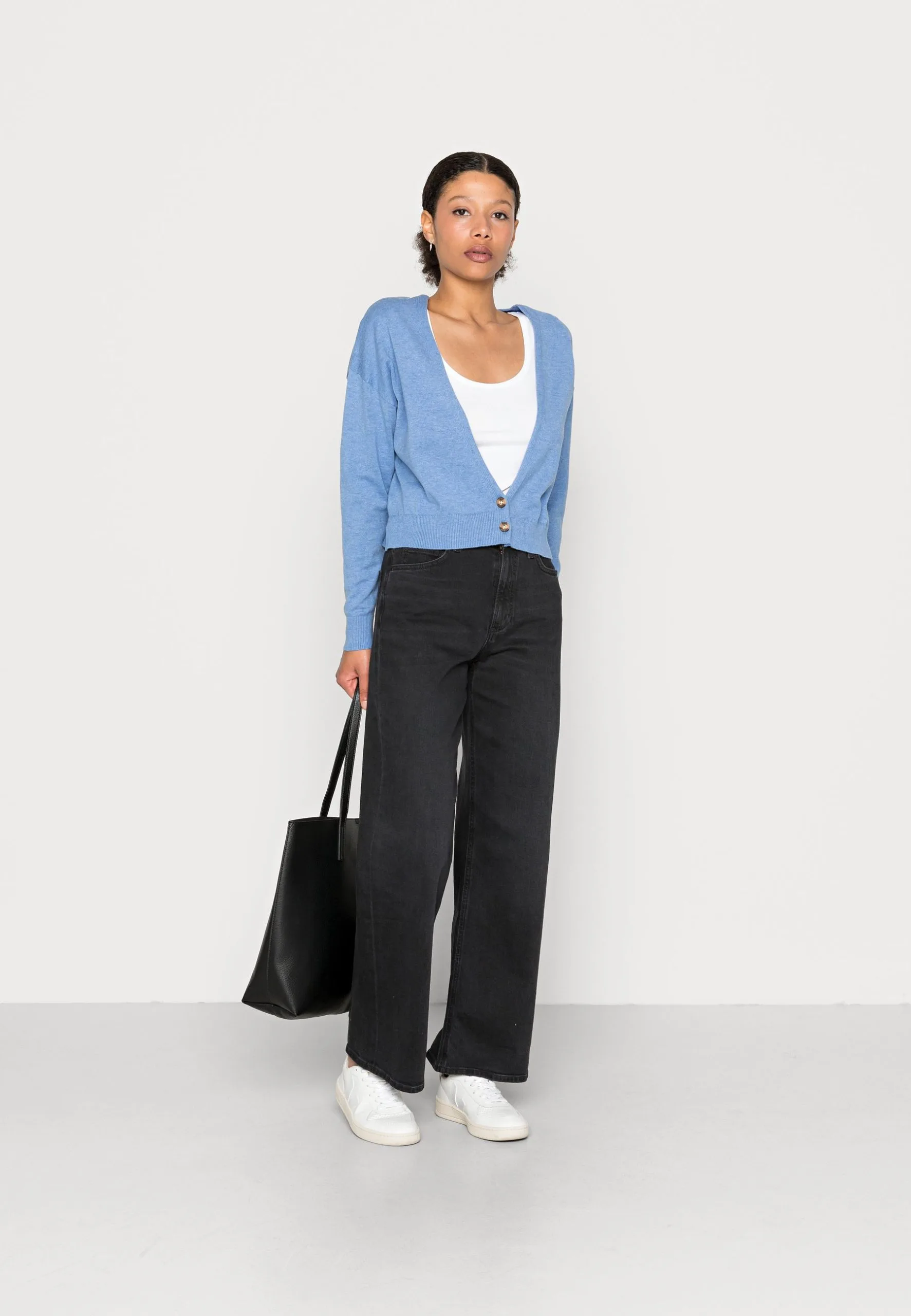 ESPRIT Cardigan - Light Blue Lavender 4 ESPRIT Cardigan - Light Blue Lavender - Bilde 2