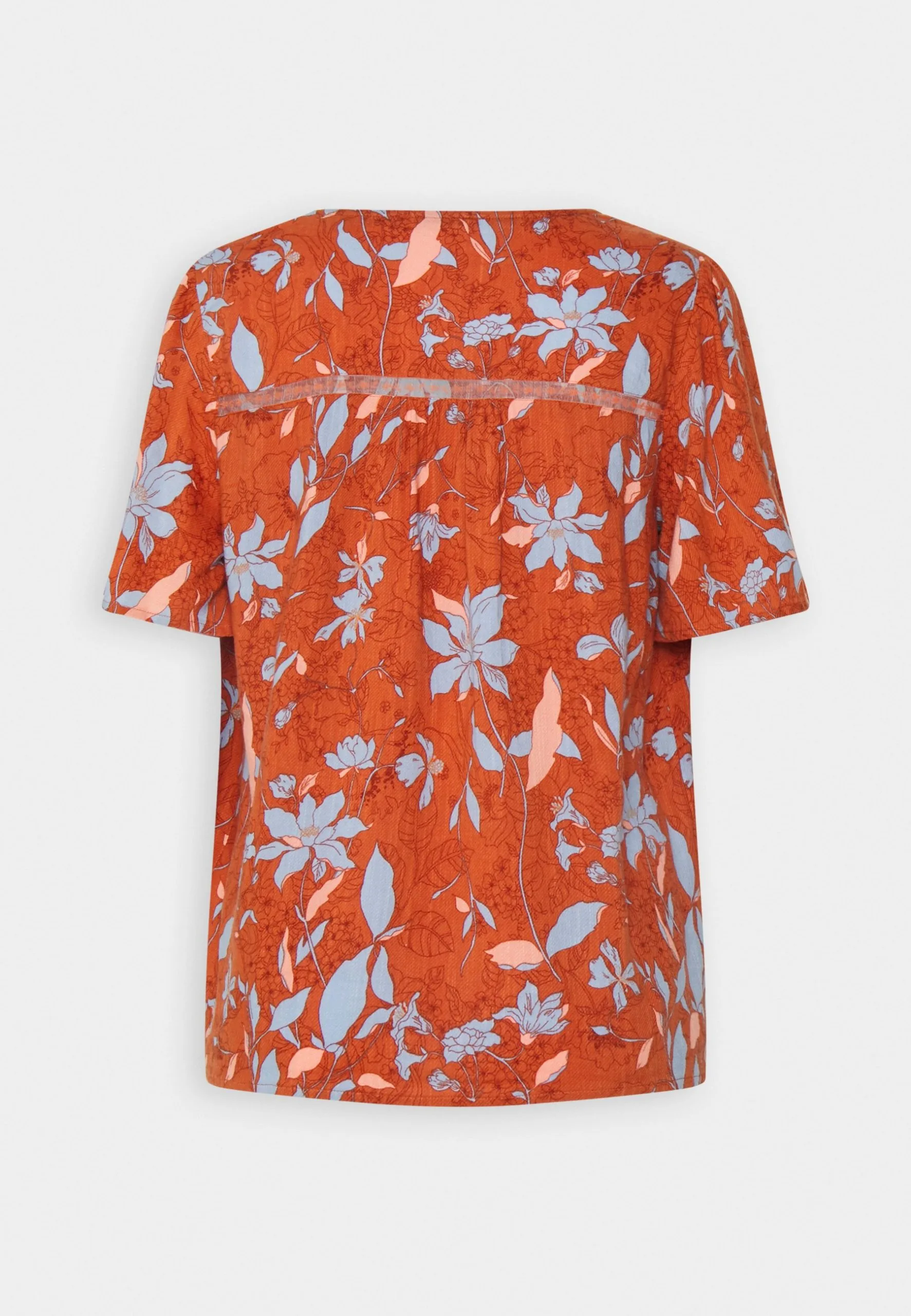 ESPRIT Blouse - T-Shirts Med Print - Coral Orange 8 ESPRIT Blouse - T-Shirts Med Print - Coral Orange - Bilde 6