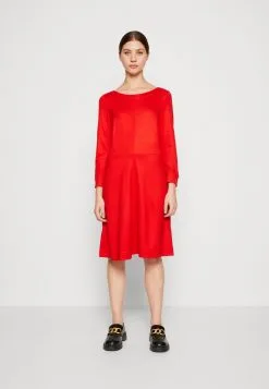 ESPRIT Punti Dress - Jerseykjole - Red