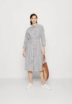 ESPRIT Stripe Beltdress - Skjortekjole - Anthracite 9 ESPRIT Stripe Beltdress - Skjortekjole - Anthracite -ESPRIT Butikk ee00c4f4d2ef4c938a722aa9784d6df9