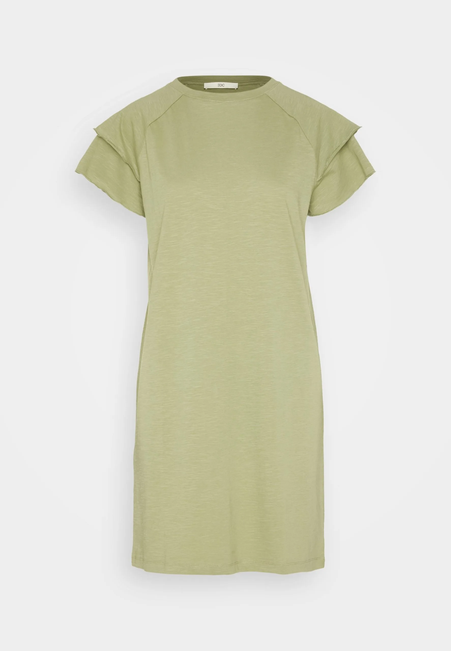 Edc By Esprit Volant - Jerseykjole - Light Khaki 7 Edc By Esprit Volant - Jerseykjole - Light Khaki - Bilde 5