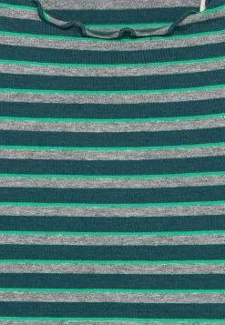 Edc By Esprit Stripe - Topper Langermet - Dark Teal Green -ESPRIT Butikk f117cc74ccf4476387e3199e9c56e44e